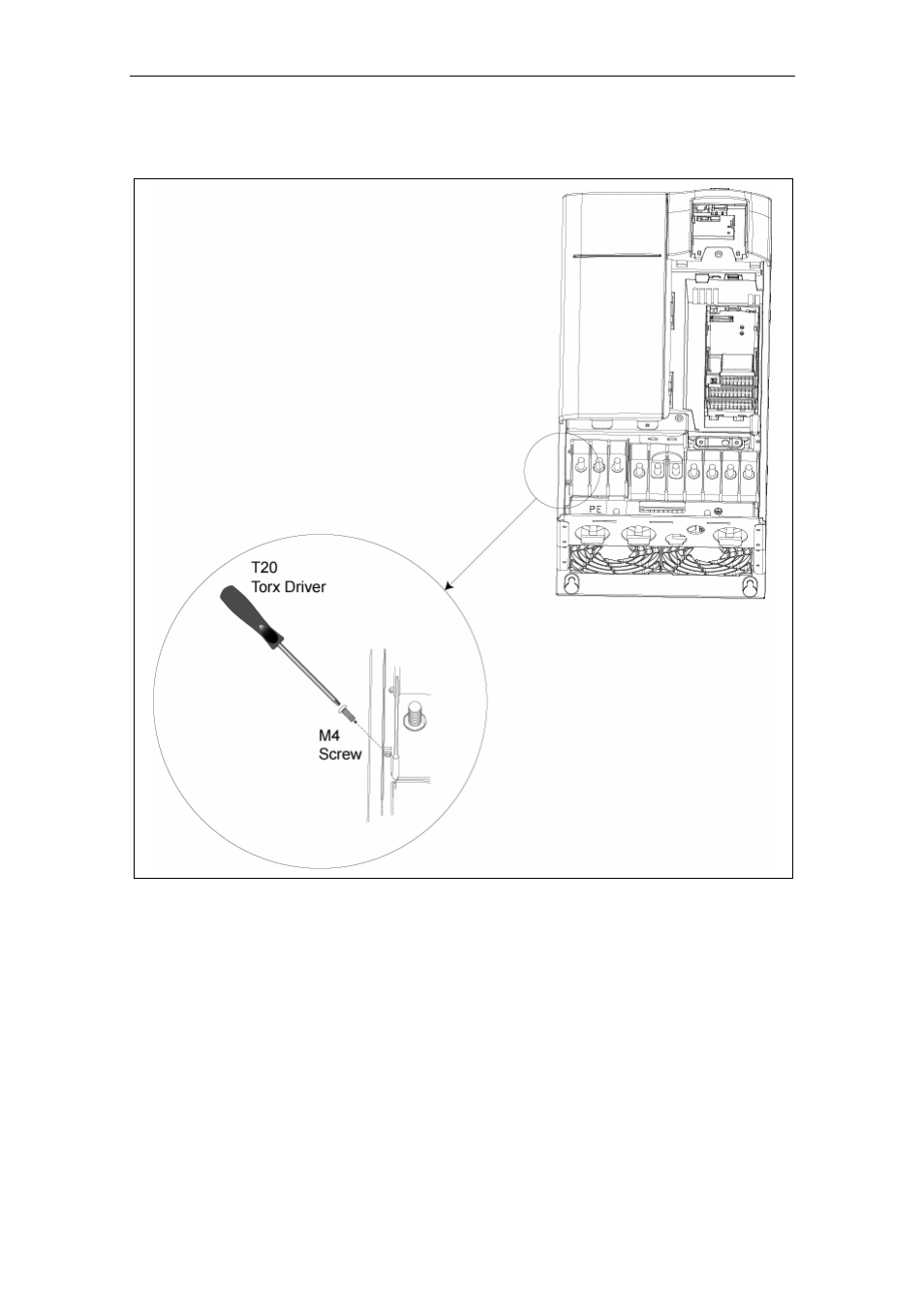 D.3 removing ‘y’ cap. frame sizes d and e | Watson-Marlow MM440 User Manual | Page 290 / 312