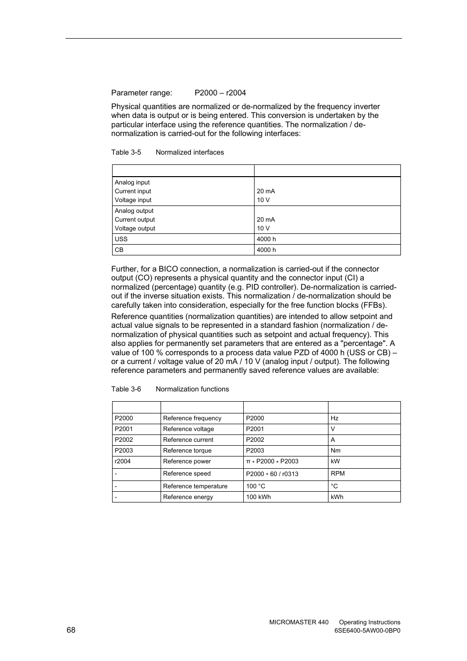 4 reference quantities | Watson-Marlow MM440 User Manual | Page 68 / 312