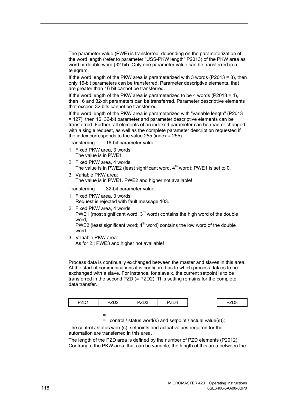 Watson-Marlow MM420 User Manual | Page 116 / 218