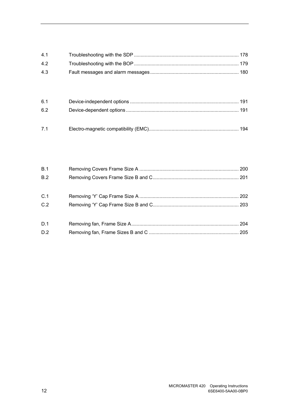 Watson-Marlow MM420 User Manual | Page 12 / 218