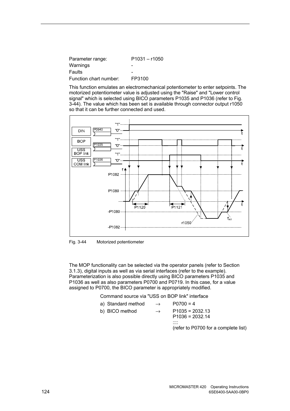 9 motorized potentiometer (mop) | Watson-Marlow MM420 User Manual | Page 124 / 218