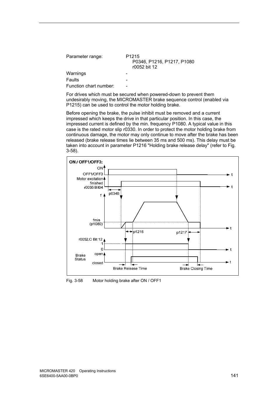 13 motor holding brake (mhb) | Watson-Marlow MM420 User Manual | Page 141 / 218