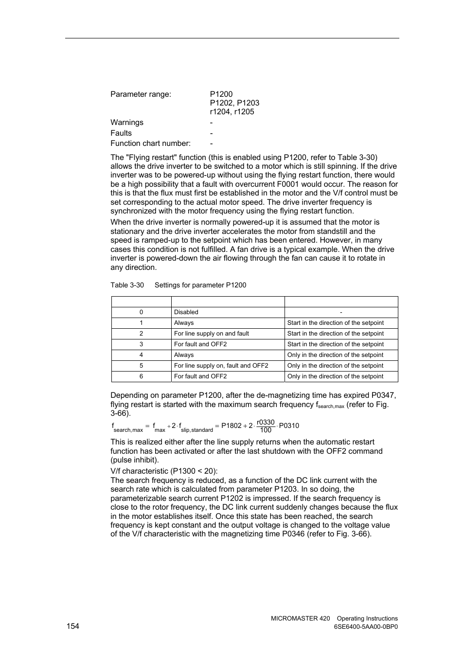 16 flying restart | Watson-Marlow MM420 User Manual | Page 154 / 218