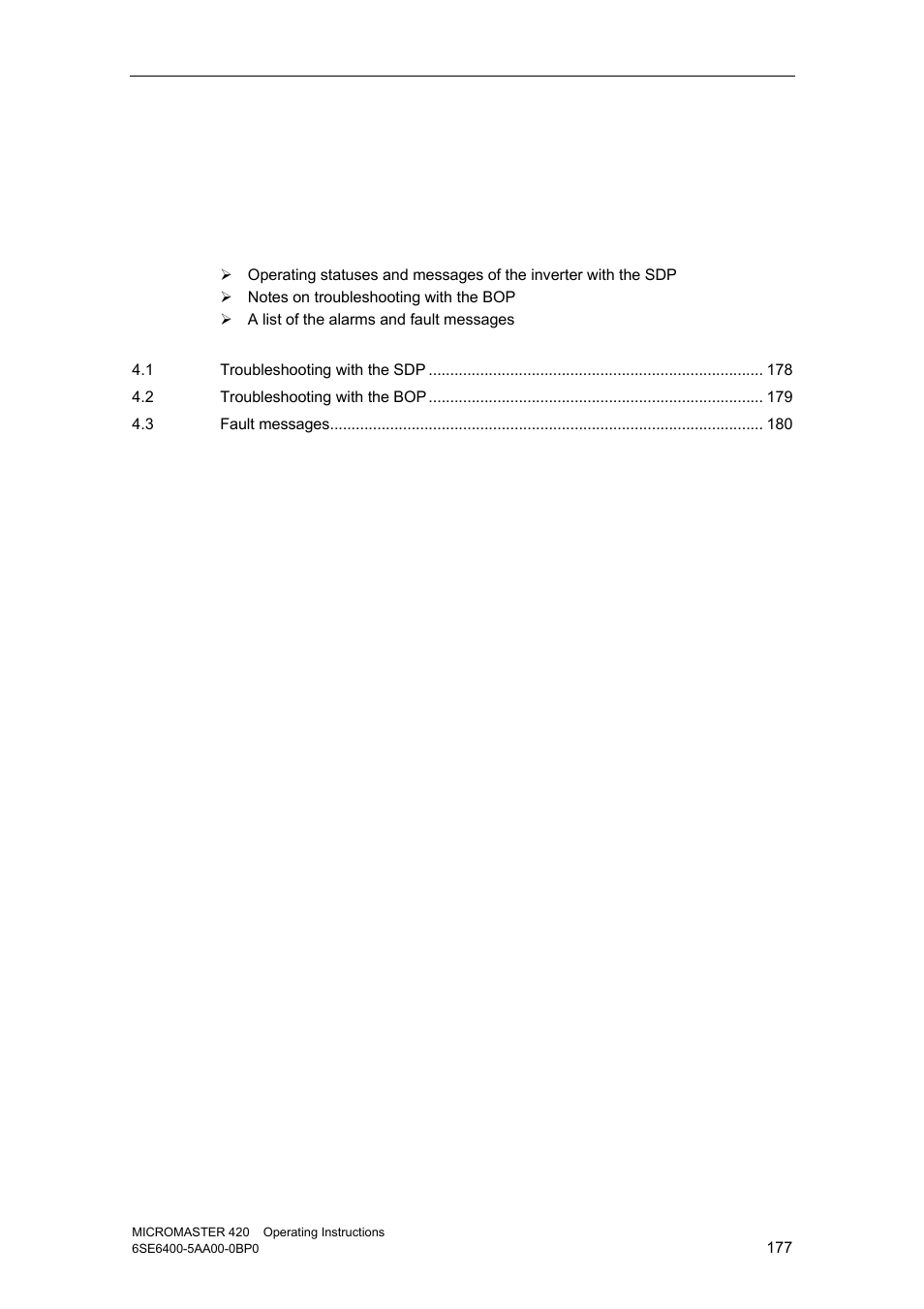 4 troubleshooting | Watson-Marlow MM420 User Manual | Page 177 / 218