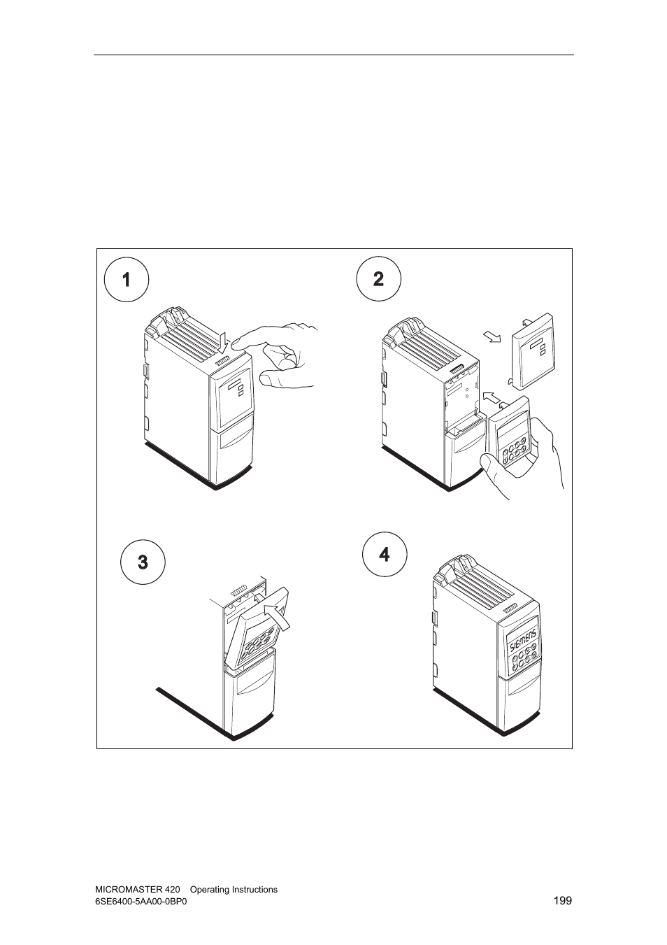 Appendices, A changing the operator panel, Appendices a changing the operator panel | Watson-Marlow MM420 User Manual | Page 199 / 218