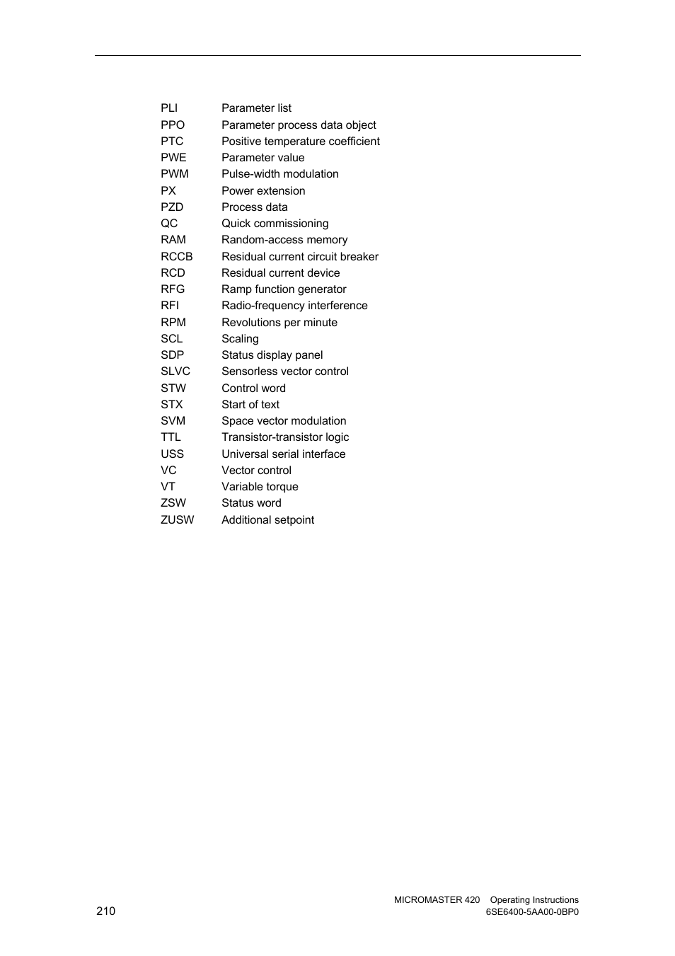 Watson-Marlow MM420 User Manual | Page 210 / 218