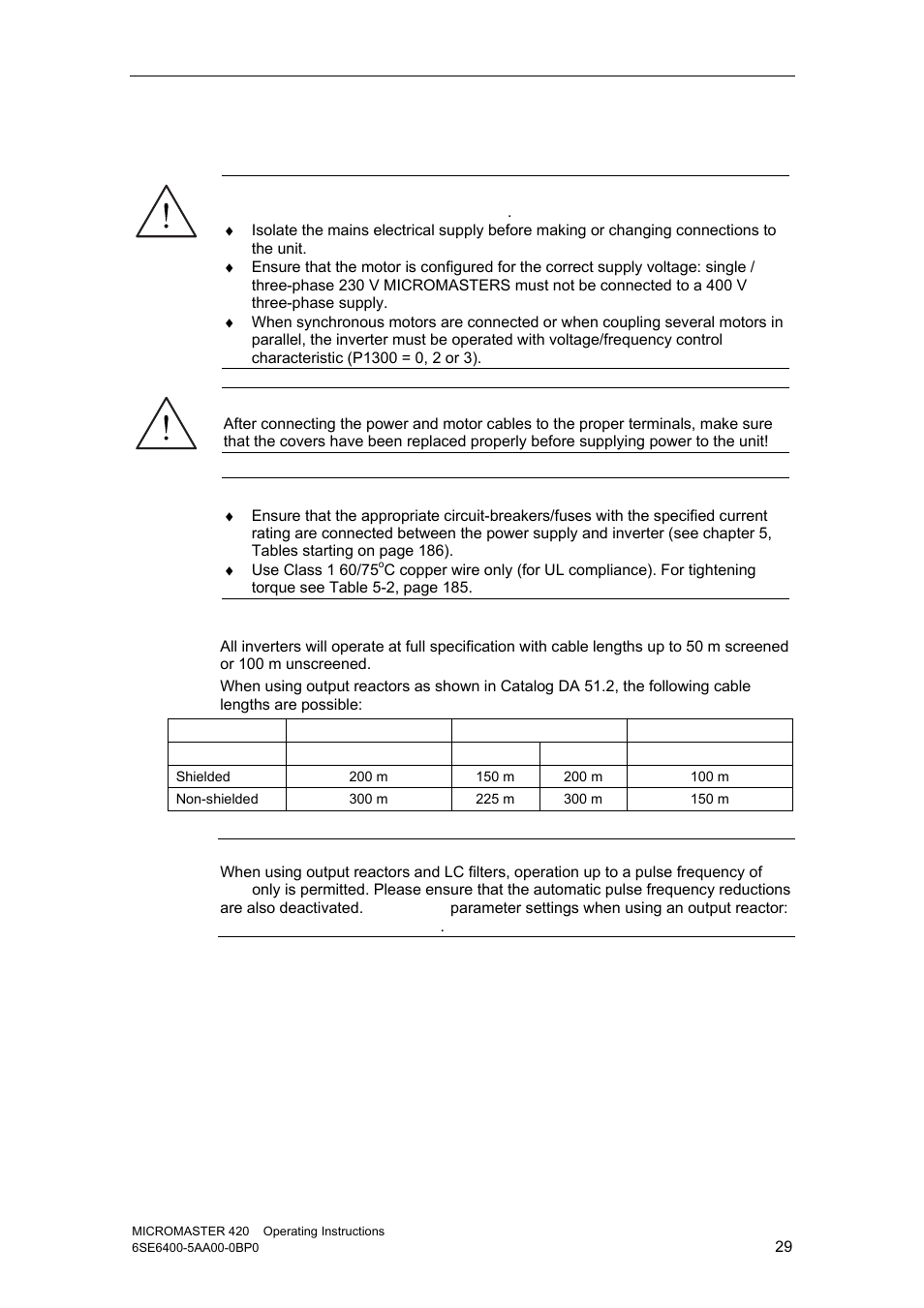2 power and motor connections | Watson-Marlow MM420 User Manual | Page 29 / 218