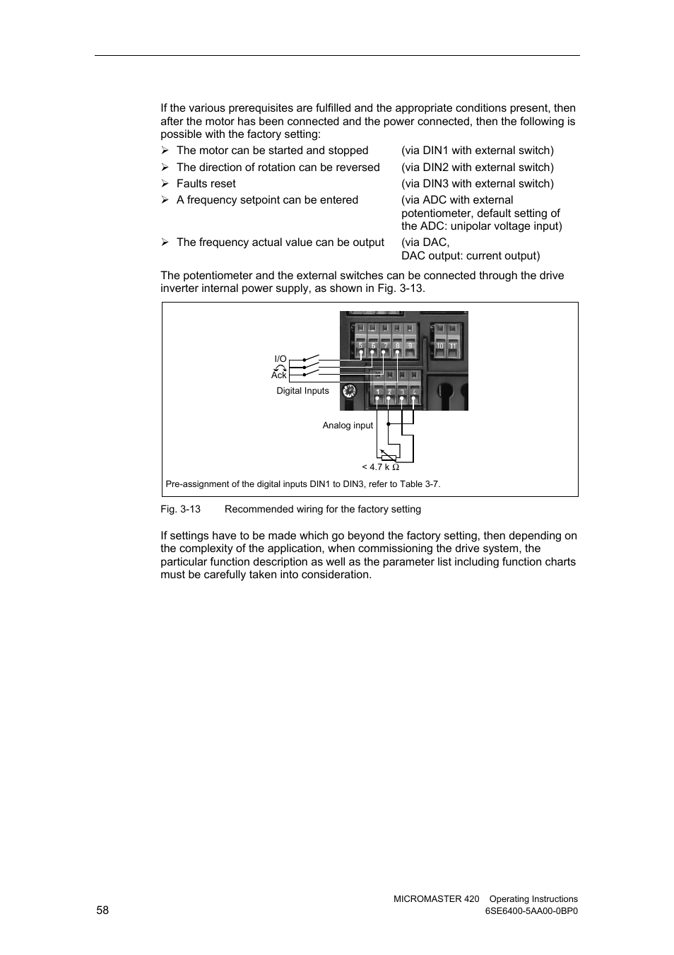 Watson-Marlow MM420 User Manual | Page 58 / 218
