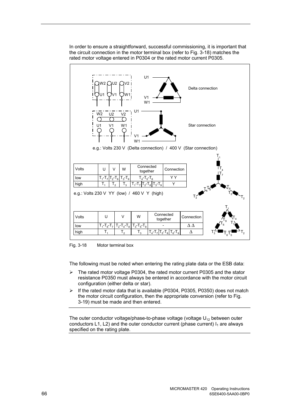 Are always specified on the rating plate | Watson-Marlow MM420 User Manual | Page 66 / 218