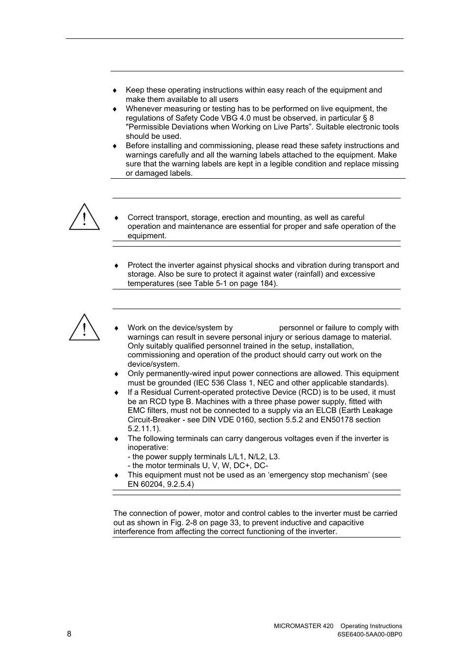 Watson-Marlow MM420 User Manual | Page 8 / 218