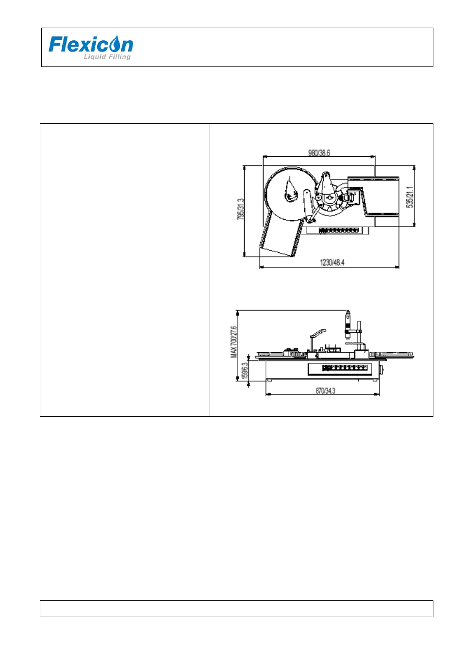 4 technical specifications, 1 dimensions, Technical specifications | Dimensions, Instruction handbook | Watson-Marlow FF30 V2 User Manual | Page 7 / 26