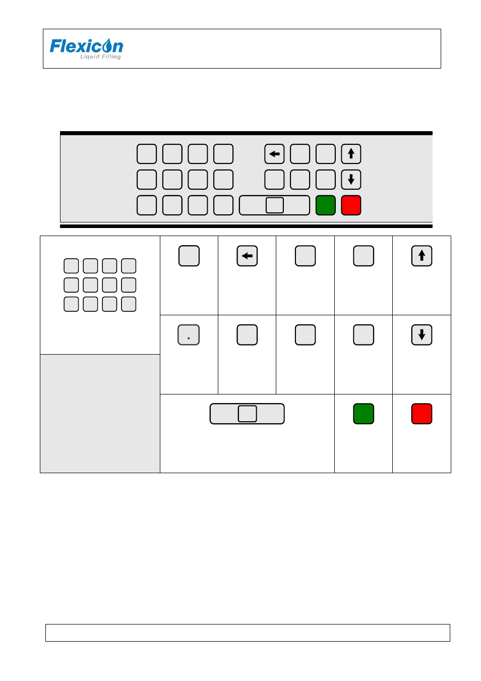 Keypad, Instruction handbook | Watson-Marlow PF6 User Manual | Page 7 / 30