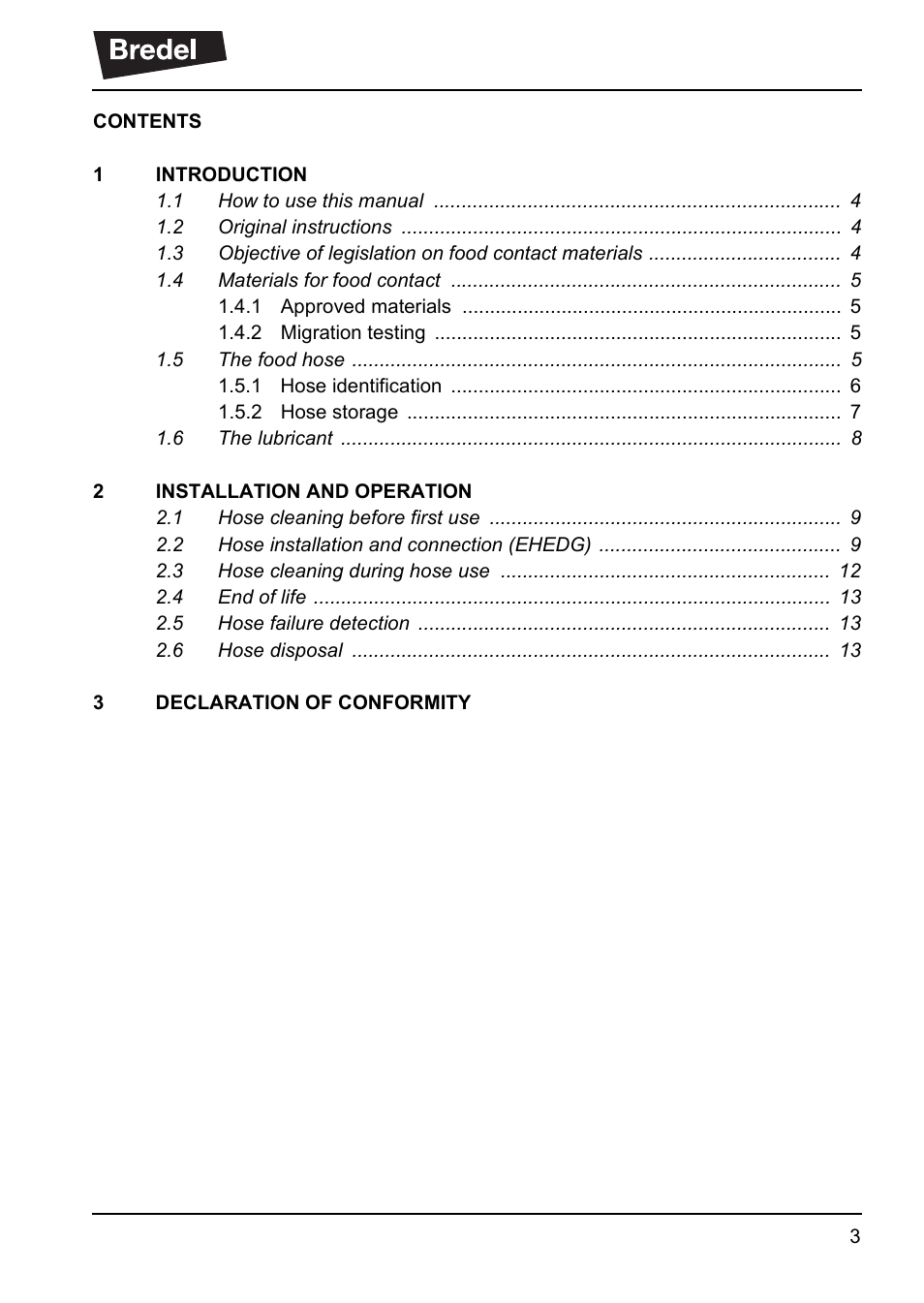 Watson-Marlow NBR User Manual | Page 4 / 18