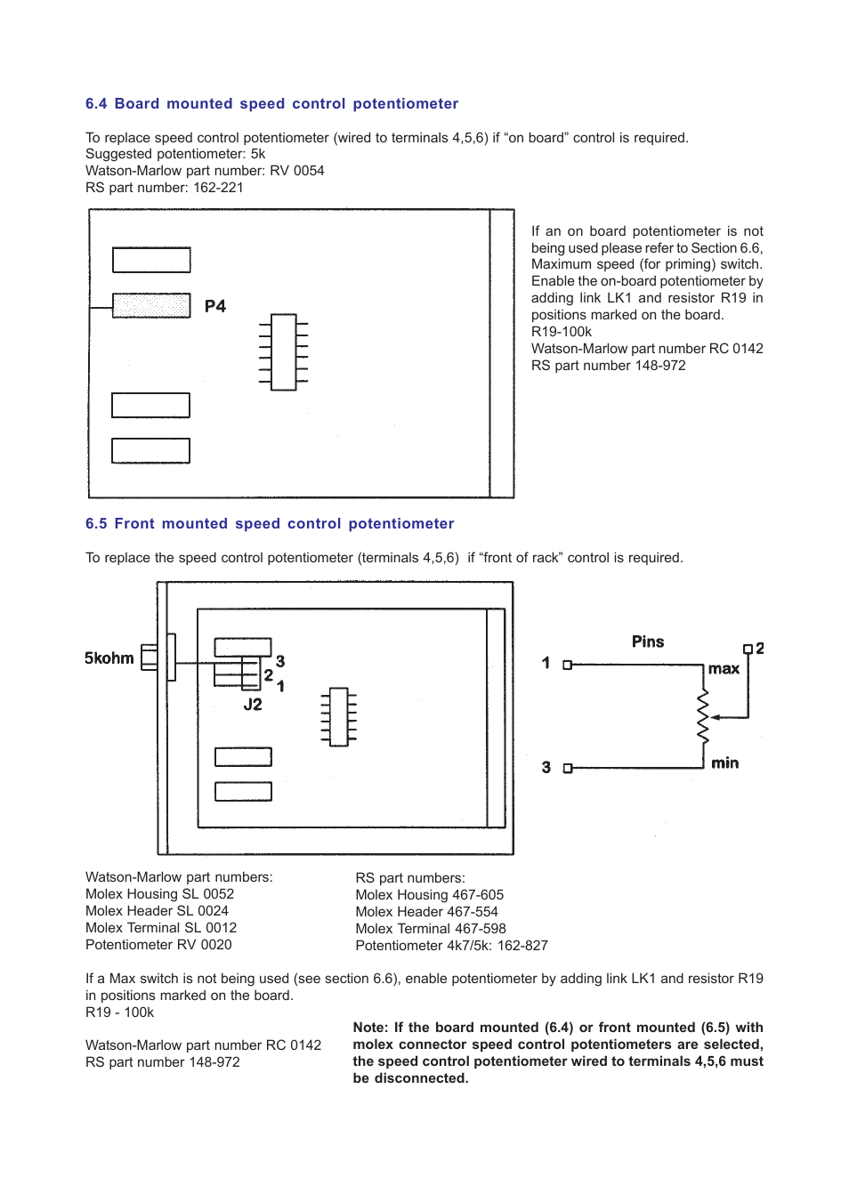 Watson-Marlow OEM User Manual | Page 7 / 9