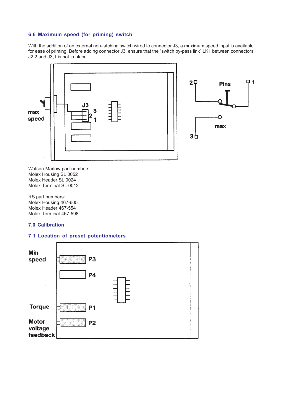 Watson-Marlow OEM User Manual | Page 8 / 9