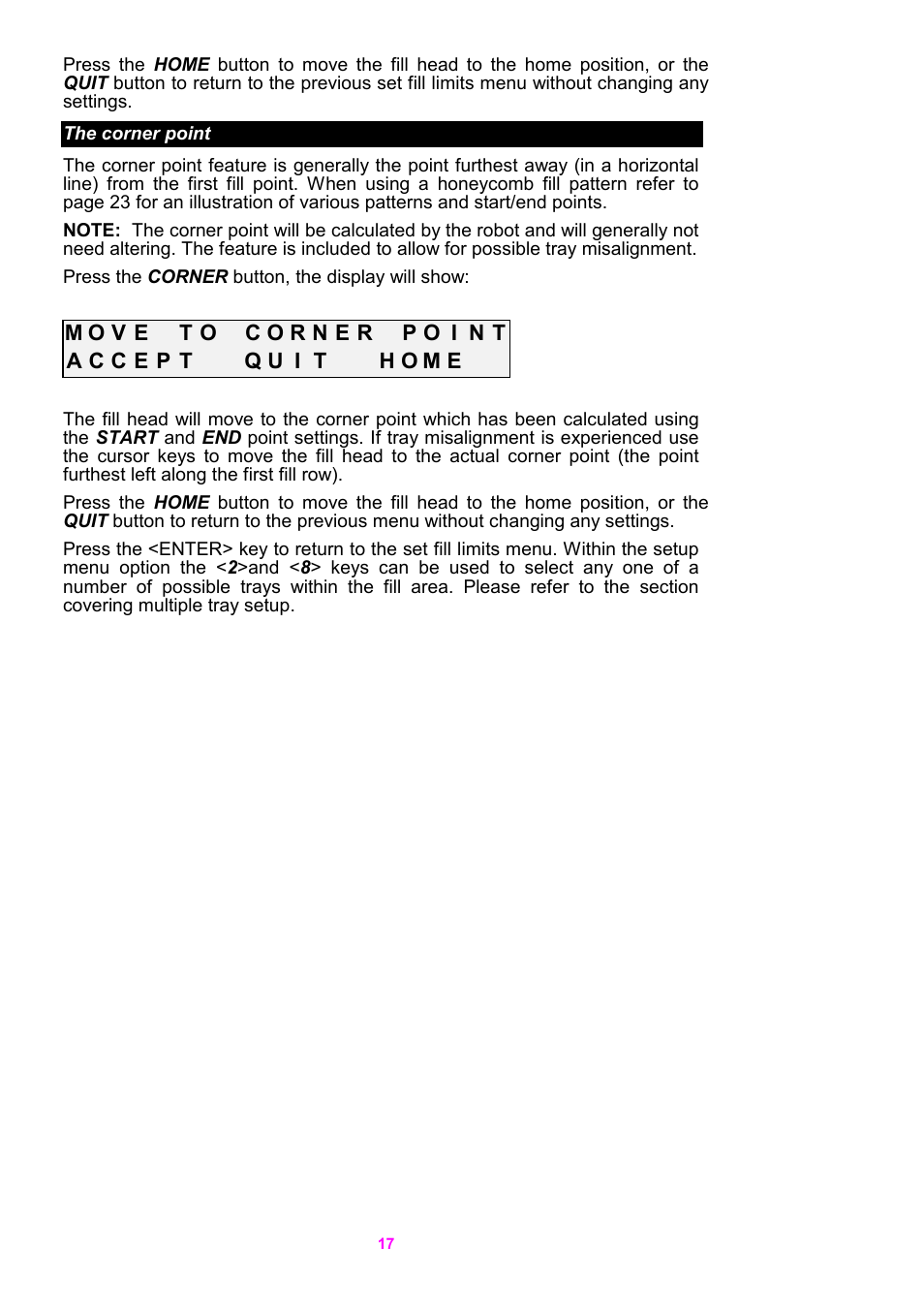 Watson-Marlow 5O5XY Robot User Manual | Page 17 / 29