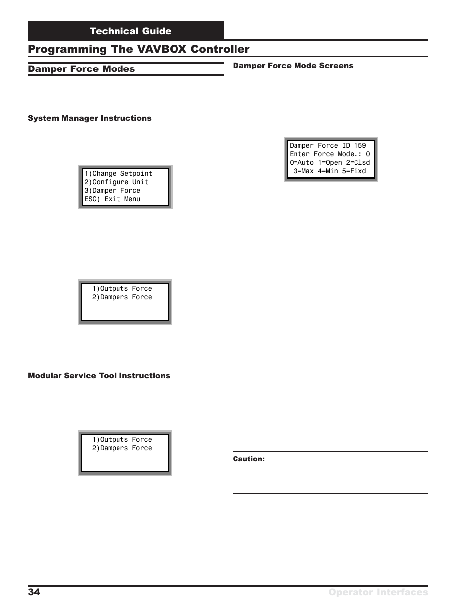 Programming the vavbox controller | WattMaster VAV System User Manual | Page 34 / 36