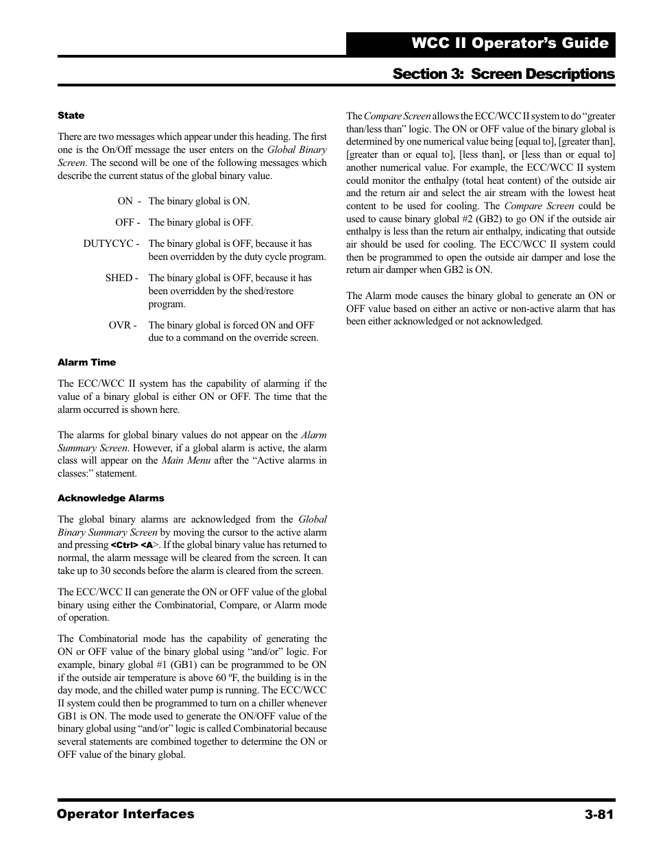 WattMaster WCC II User Manual | Page 113 / 252