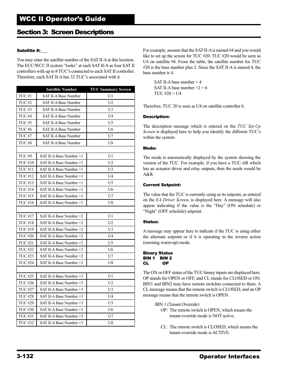 Operator interfaces 3-132 | WattMaster WCC II User Manual | Page 164 / 252