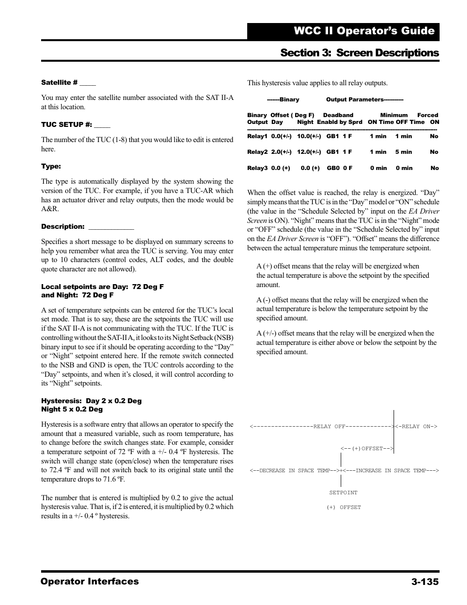 Operator interfaces 3-135 | WattMaster WCC II User Manual | Page 167 / 252