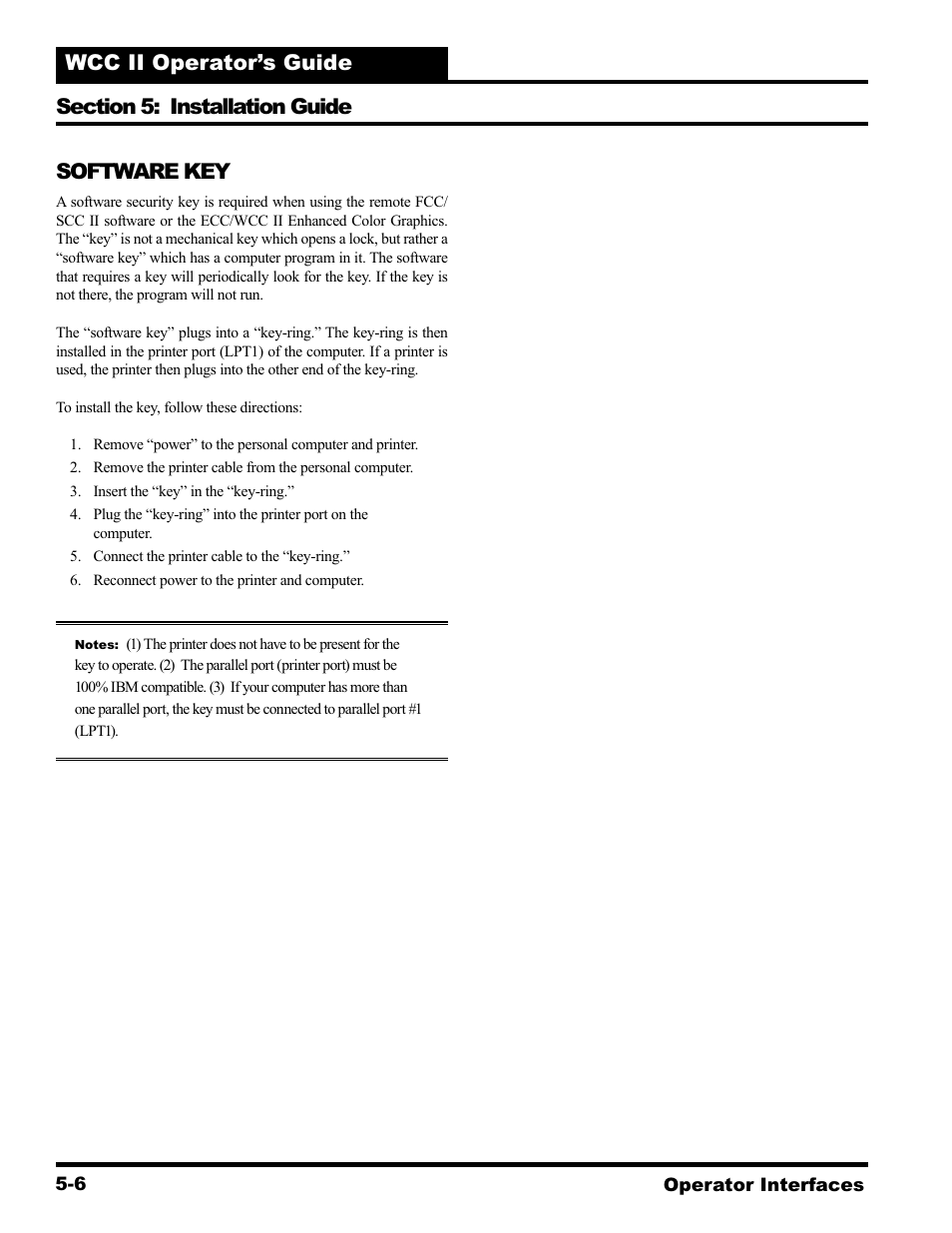 Software key | WattMaster WCC II User Manual | Page 208 / 252