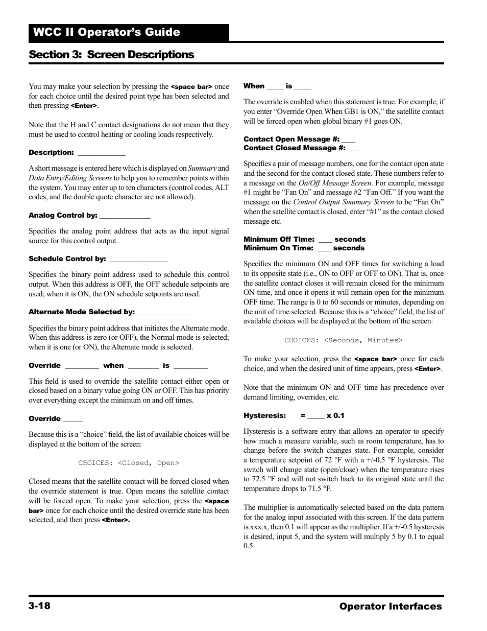 WattMaster WCC II User Manual | Page 50 / 252