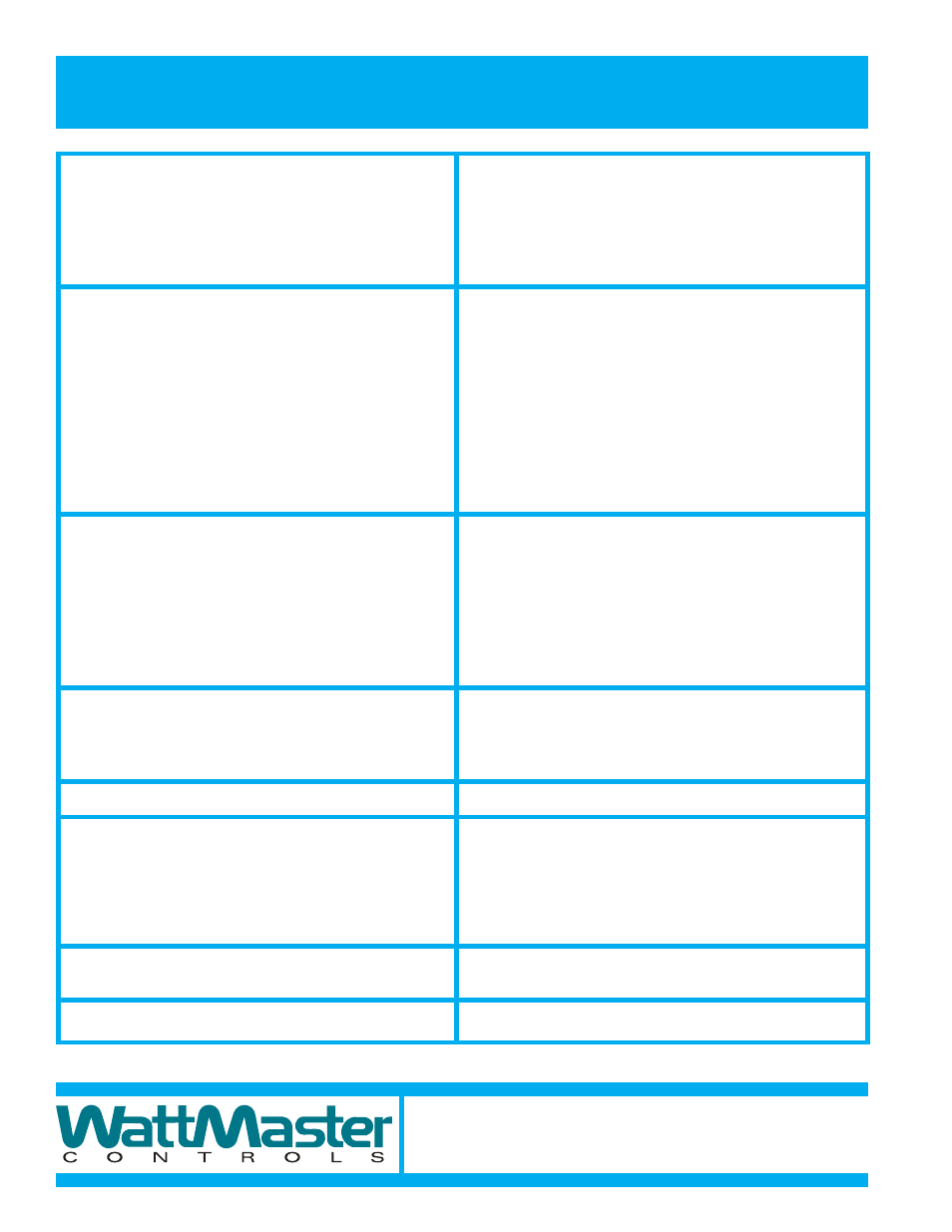 Wcc iii technical specifi cations | WattMaster WCC III WattMaster Control Center User Manual | Page 4 / 4