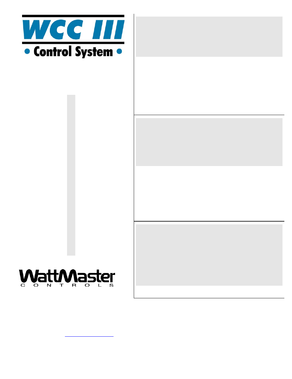 WattMaster WM-WCC3-TGD-01B User Manual | 846 pages