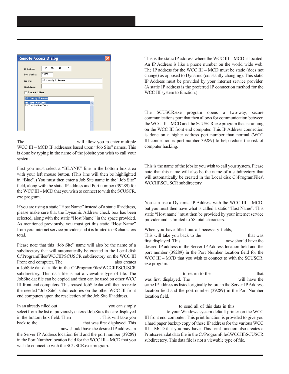 Scuscr.exe screens, Running the scuscr program | WattMaster WM-WCC3-TGD-01B User Manual | Page 312 / 846