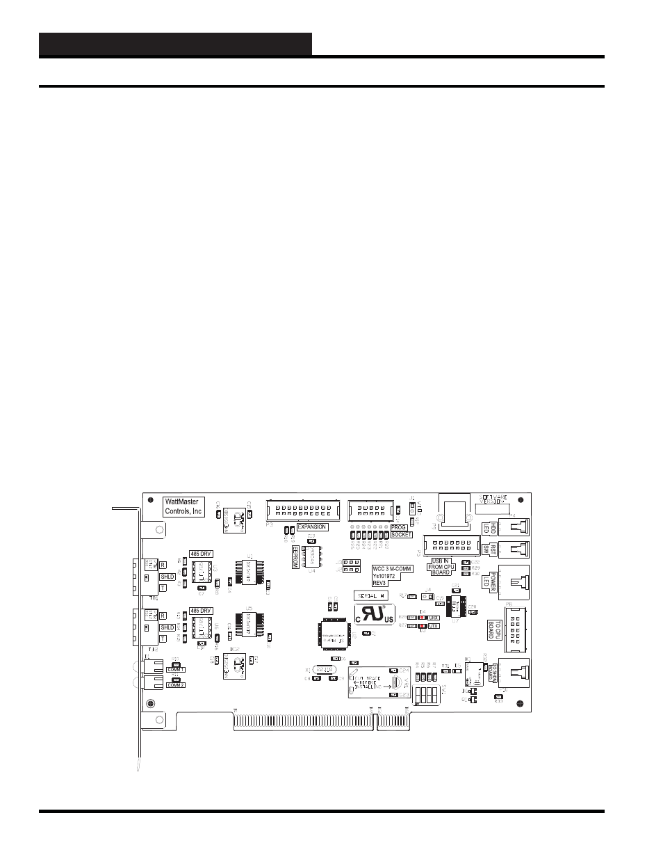 I. introduction, Accessory boards - m-comm | WattMaster WM-WCC3-TGD-01B User Manual | Page 38 / 846