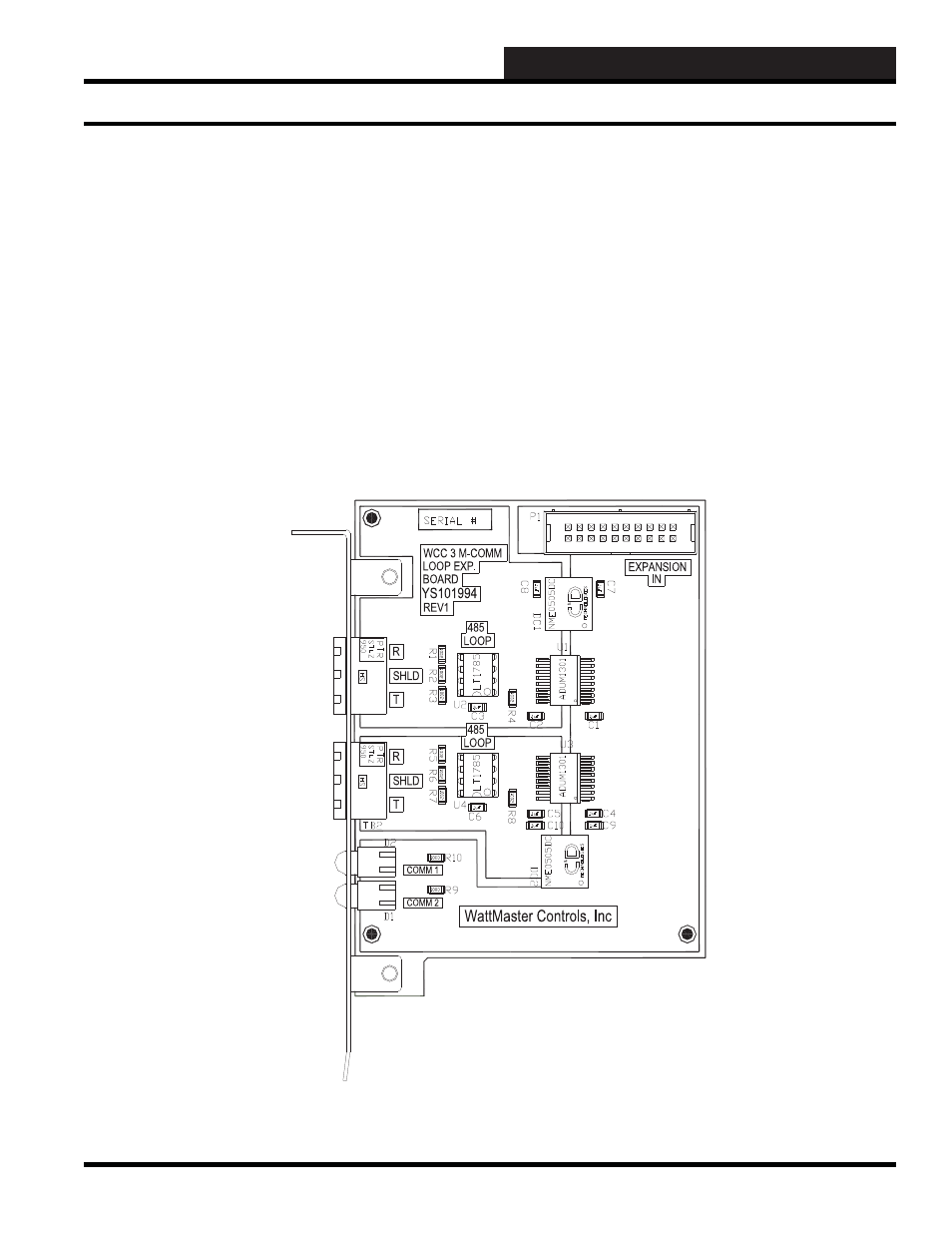 I. introduction, Accessory boards - m-comm loop expansion | WattMaster WM-WCC3-TGD-01B User Manual | Page 39 / 846