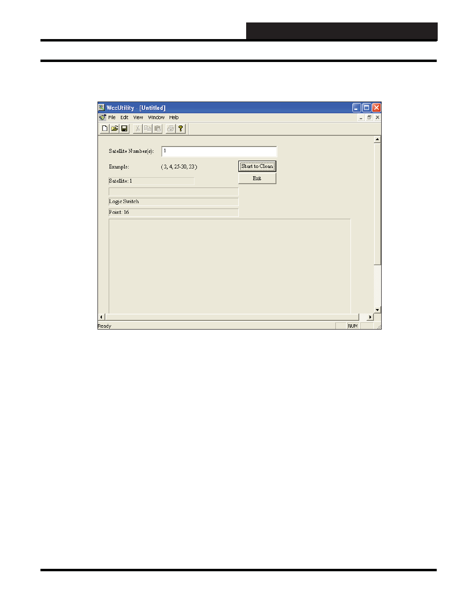 Wccutility.exe screens, Clean satellite screen clean satellite screen | WattMaster WM-WCC3-TGD-01B User Manual | Page 393 / 846