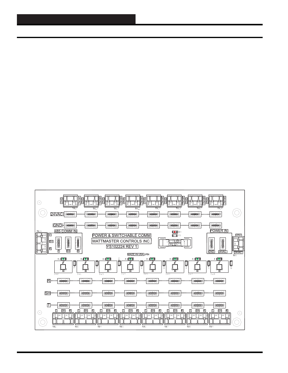 I. introduction, Accessory boards - power and switchable comm | WattMaster WM-WCC3-TGD-01B User Manual | Page 40 / 846