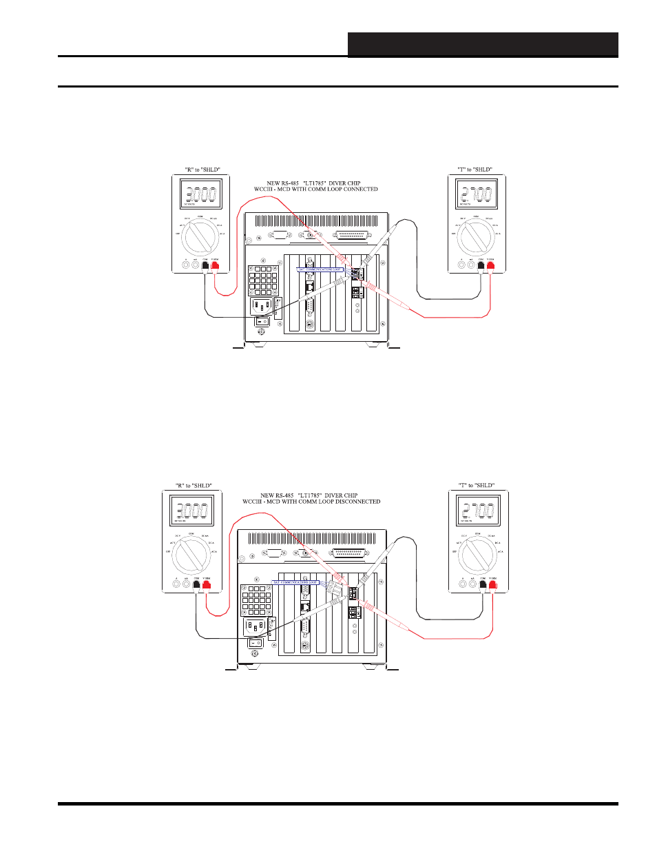 Rs-485 communications, Mcd troubleshooting with a digital voltmeter | WattMaster WM-WCC3-TGD-01B User Manual | Page 461 / 846