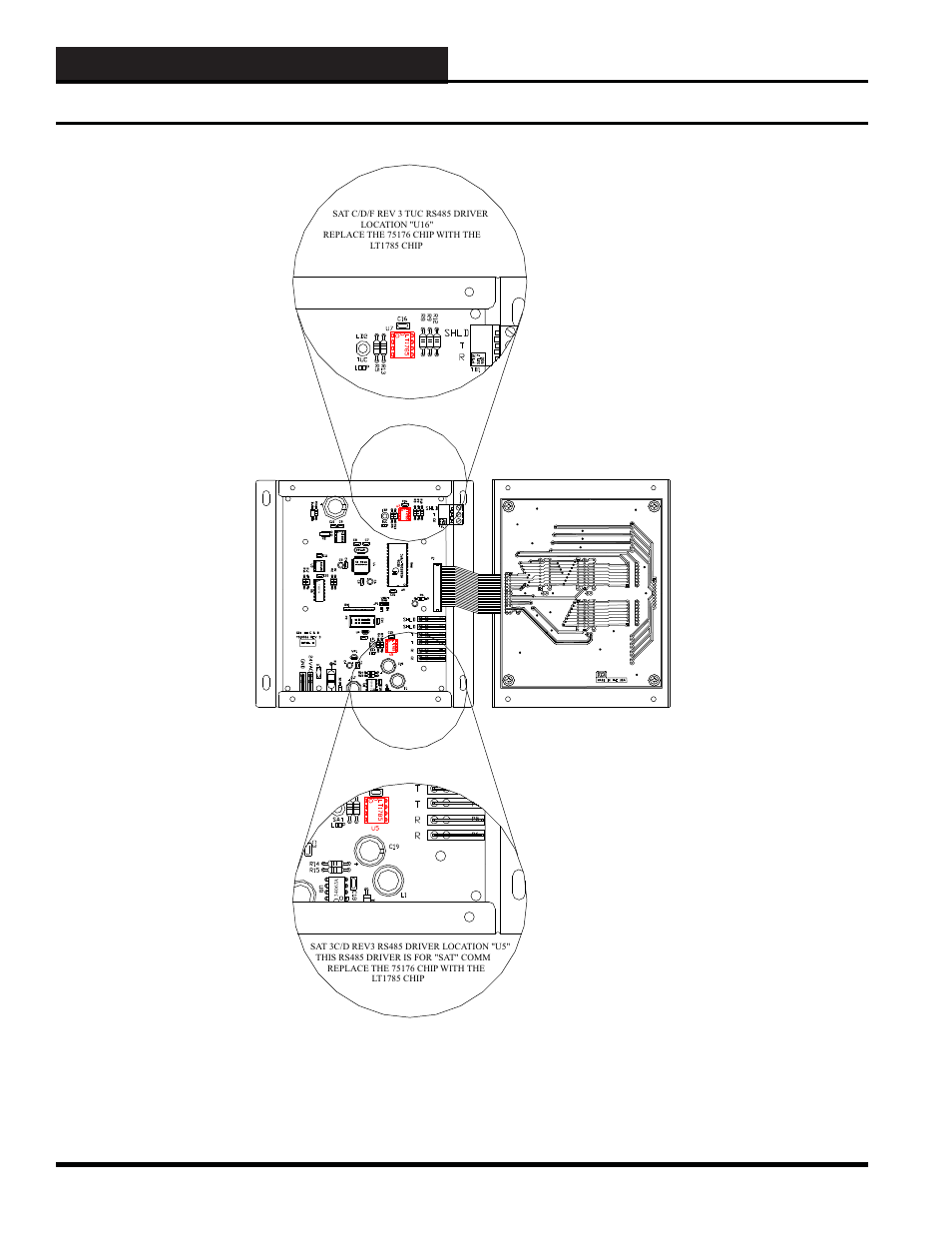 Rs-485 communications, Replacing rs-485 driver chips on the sat 3c/d/f, Wcc iii technical guide 10-26 | WattMaster WM-WCC3-TGD-01B User Manual | Page 478 / 846