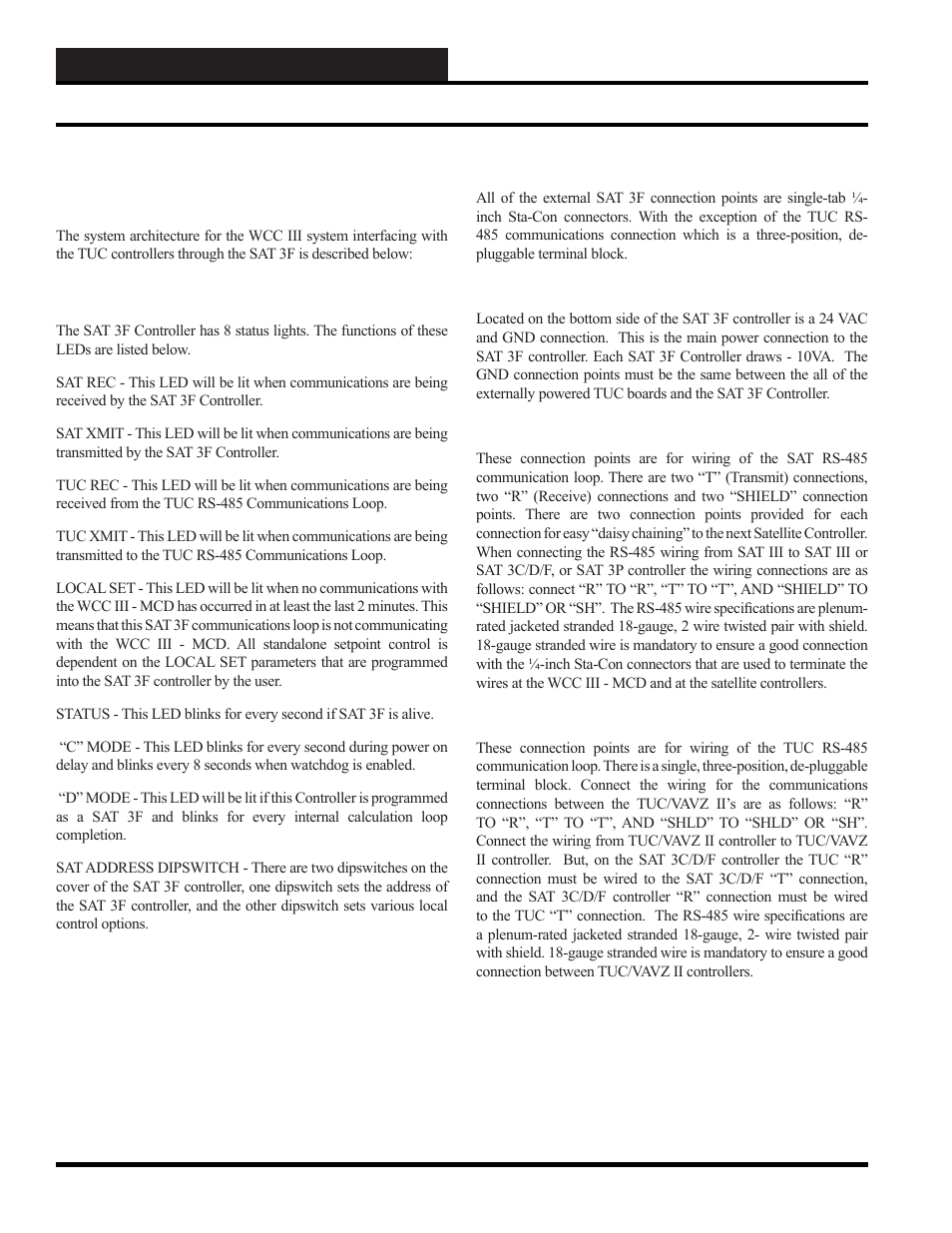 Sat 3f controller | WattMaster WM-WCC3-TGD-01B User Manual | Page 558 / 846