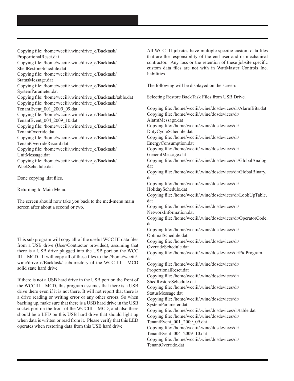 Wcc iii installation using the mcd-menu program | WattMaster WM-WCC3-TGD-01B User Manual | Page 578 / 846