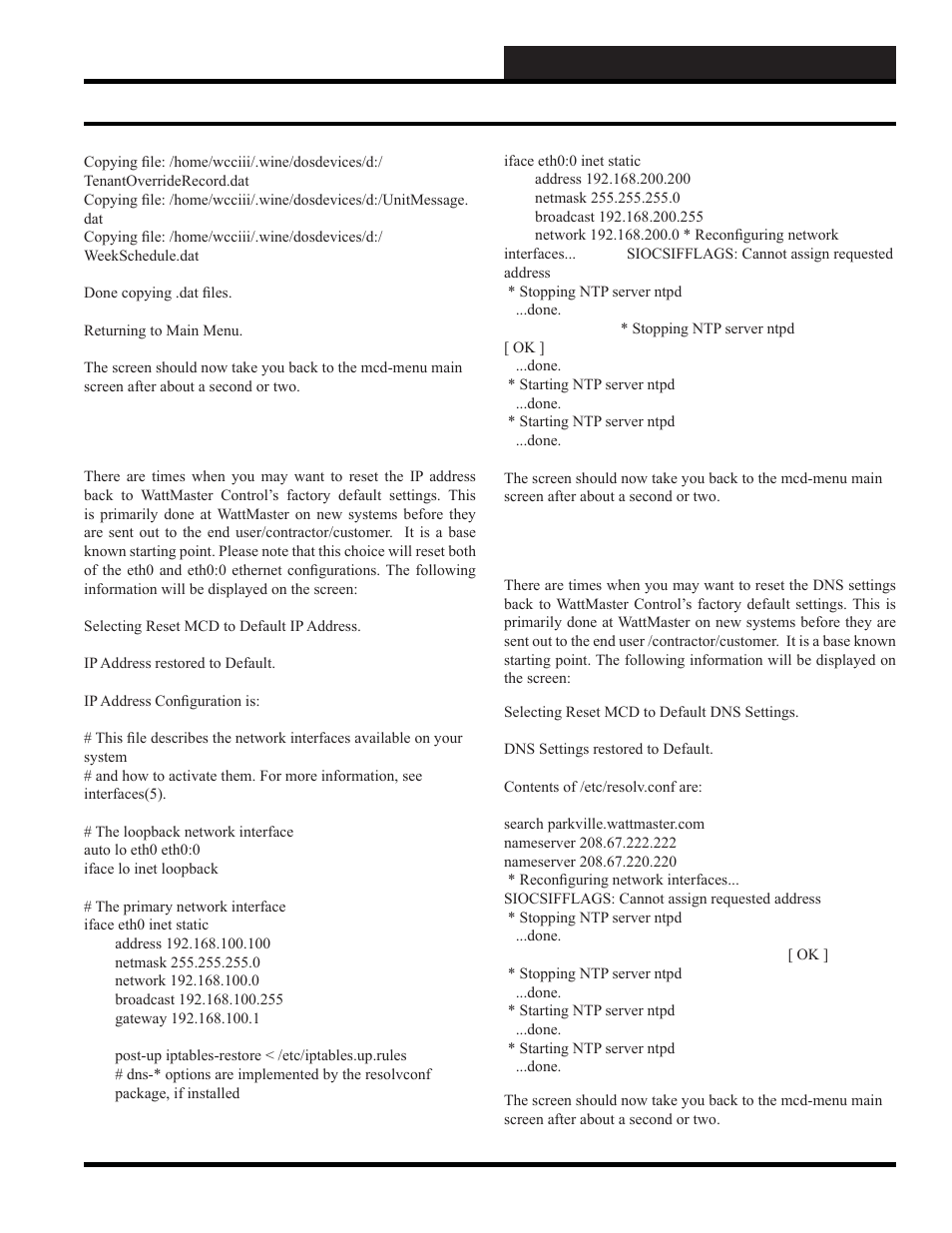 Wcc iii installation guide, Using the mcd-menu program | WattMaster WM-WCC3-TGD-01B User Manual | Page 579 / 846