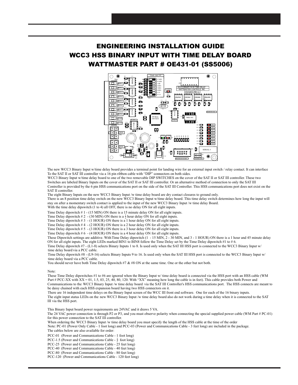 Installation instructions | WattMaster WM-WCC3-TGD-01B User Manual | Page 729 / 846