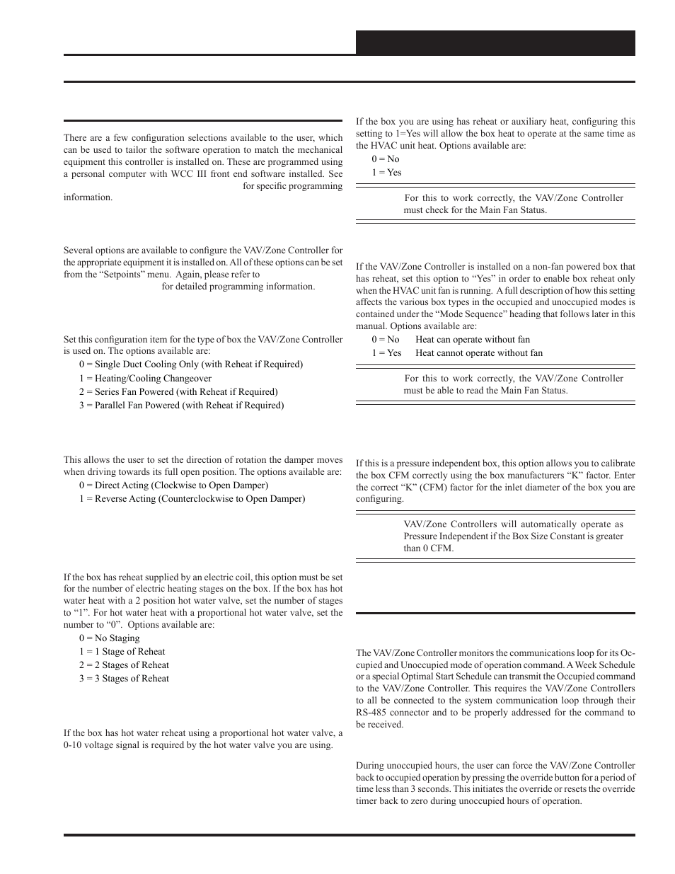 Sequence of operations | WattMaster WM-WCC3-TGD-01B User Manual | Page 785 / 846