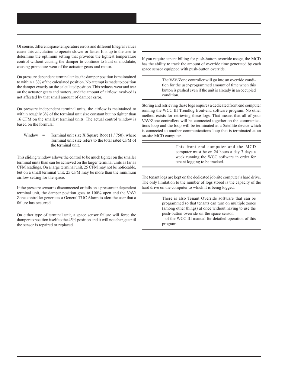 Sequence of operations | WattMaster WM-WCC3-TGD-01B User Manual | Page 794 / 846