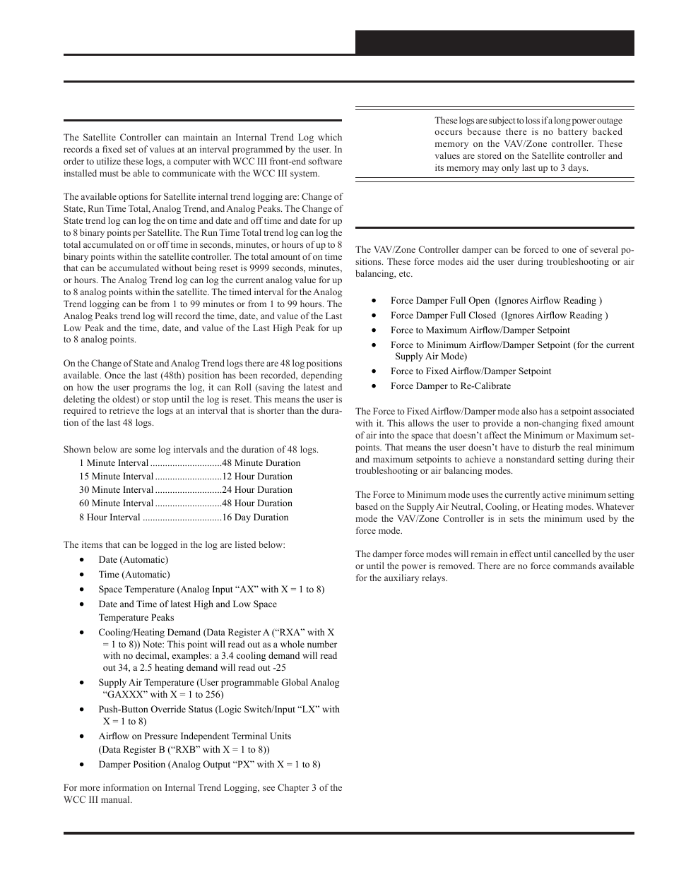 Sequence of operations | WattMaster WM-WCC3-TGD-01B User Manual | Page 795 / 846