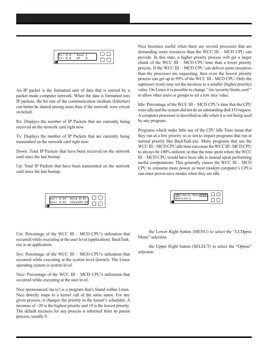 Initiating the system, Wcciii - mcd local 2 by 20 line display, Wcc iii technical guide 2-14 | WattMaster WM-WCC3-TGD-01B User Manual | Page 82 / 846