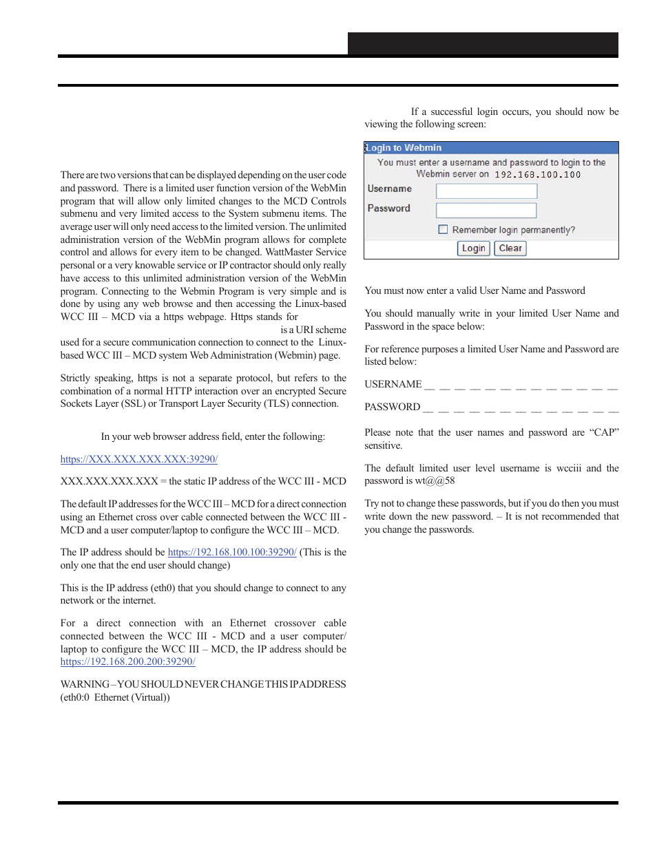 Initiating the system | WattMaster WCC III part 3 User Manual | Page 27 / 44