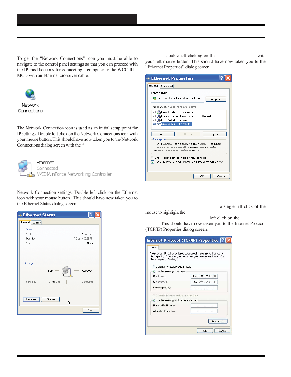 Initiating the system | WattMaster WCC III part 3 User Manual | Page 40 / 44
