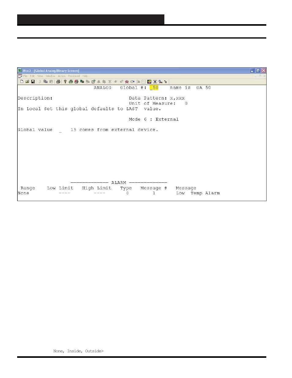 Wcc3.exe screen descriptions | WattMaster WCC III part 4 User Manual | Page 150 / 198