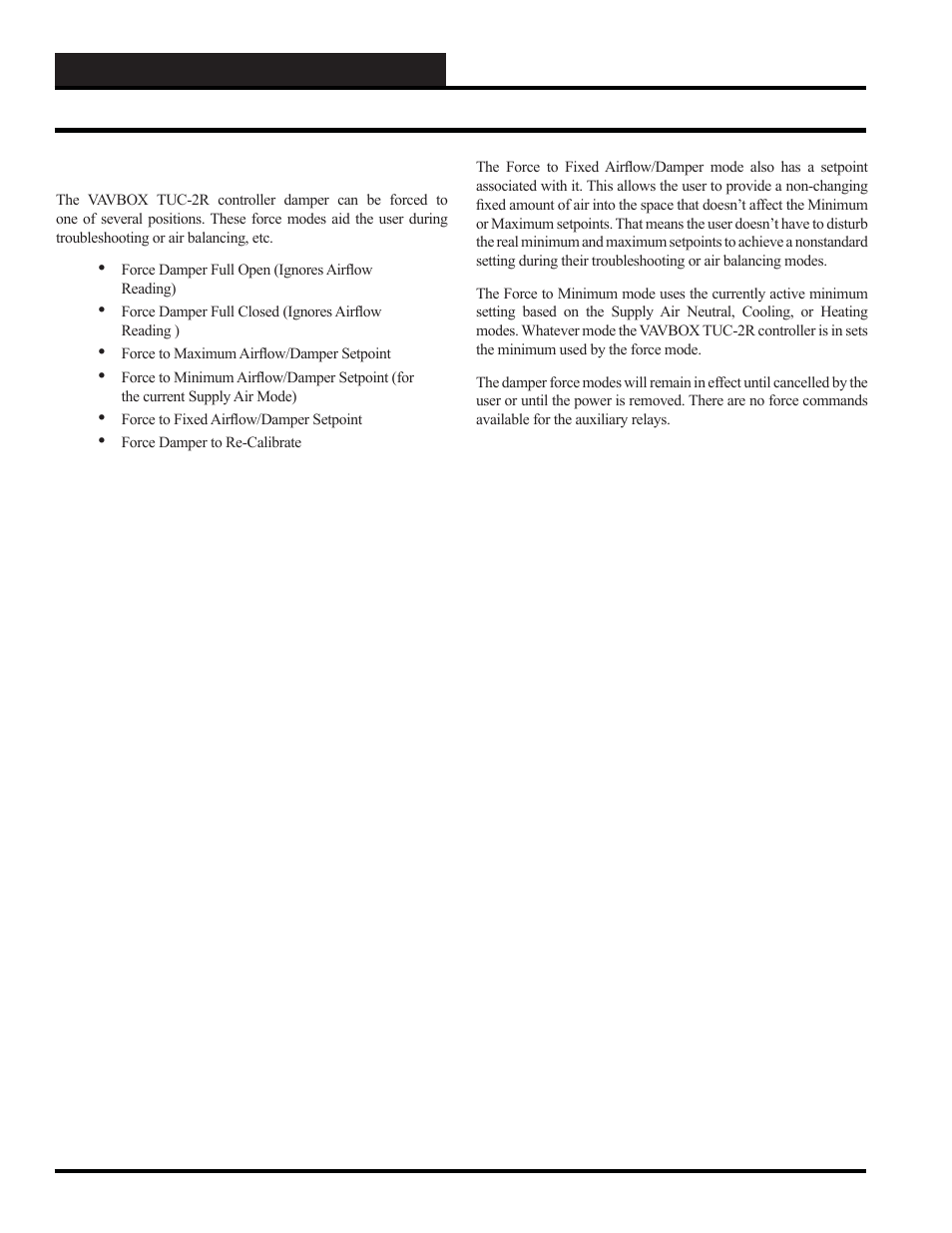 Scuscr.exe screens, Wcc iii vav box iii force modes | WattMaster WCC III part 5 User Manual | Page 18 / 72
