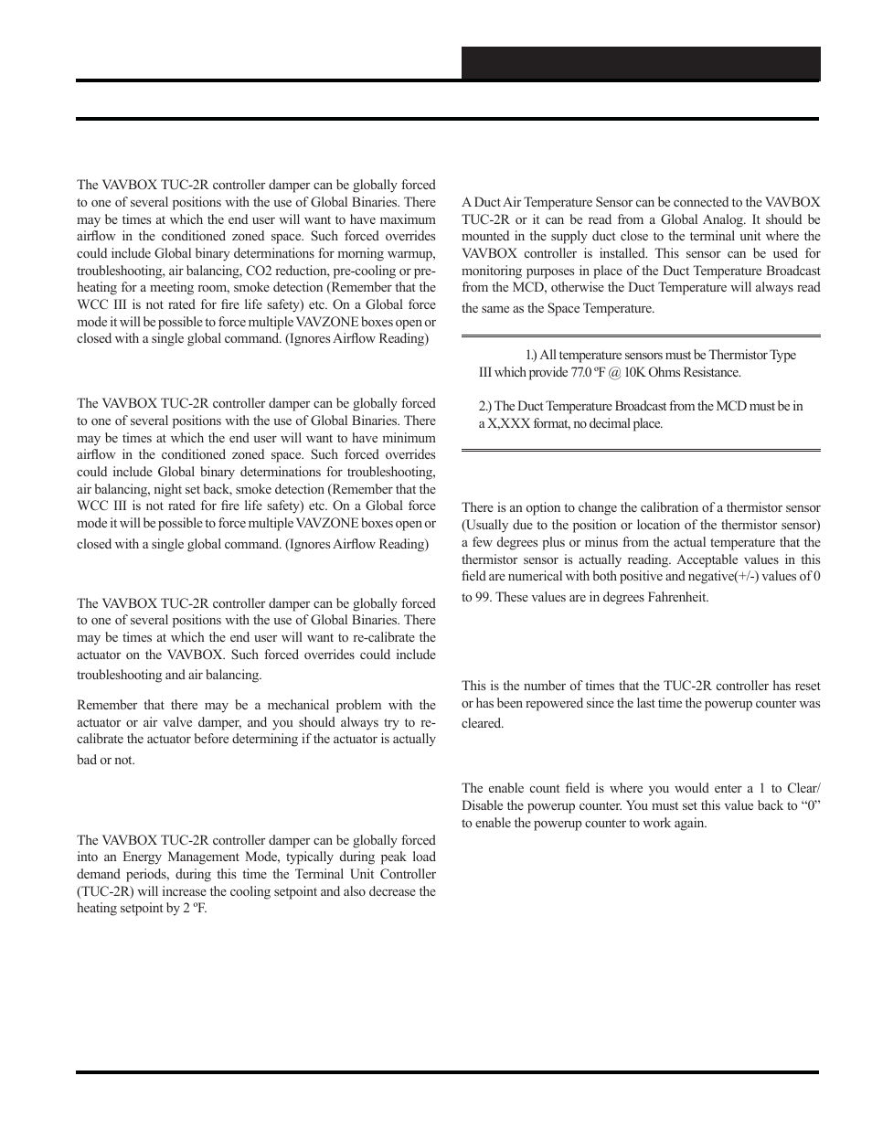 Scuscr.exe screens, Single duct globals and mode of operation screens | WattMaster WCC III part 5 User Manual | Page 37 / 72
