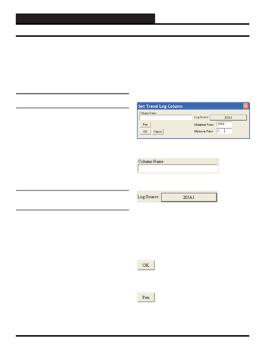 Trendlog.exe program, Running the program | WattMaster WCC III part 9 User Manual | Page 8 / 12