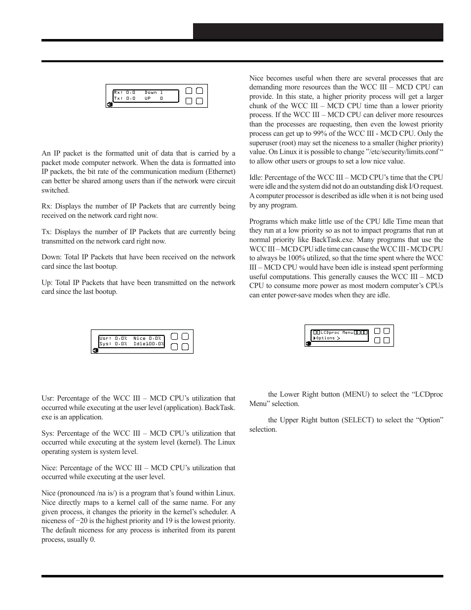 Wcc iii - mcd installation guide, Wcciii - mcd local 2 by 20 line display, Wcc iii technical guide 13a-9 | WattMaster WCC III part 13 User Manual | Page 11 / 28